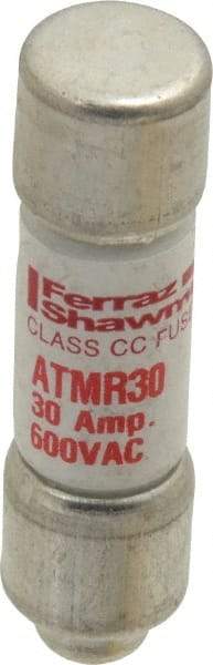 Ferraz Shawmut - 600 VAC/VDC, 30 Amp, Fast-Acting General Purpose Fuse - Clip Mount, 1-1/2" OAL, 100 at DC, 200 at AC kA Rating, 13/32" Diam - Benchmark Tooling