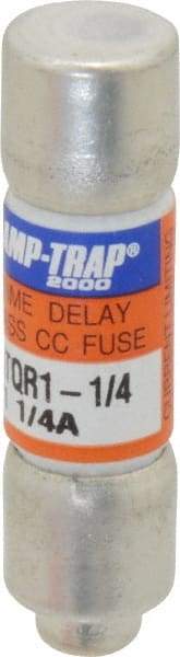 Ferraz Shawmut - 300 VDC, 600 VAC, 1.25 Amp, Time Delay General Purpose Fuse - Clip Mount, 1-1/2" OAL, 100 at DC, 200 at AC kA Rating, 13/32" Diam - Benchmark Tooling