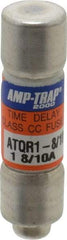 Ferraz Shawmut - 300 VDC, 600 VAC, 1.8 Amp, Time Delay General Purpose Fuse - Clip Mount, 1-1/2" OAL, 100 at DC, 200 at AC kA Rating, 13/32" Diam - Benchmark Tooling