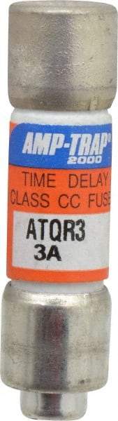 Ferraz Shawmut - 300 VDC, 600 VAC, 3 Amp, Time Delay General Purpose Fuse - Clip Mount, 1-1/2" OAL, 100 at DC, 200 at AC kA Rating, 13/32" Diam - Benchmark Tooling