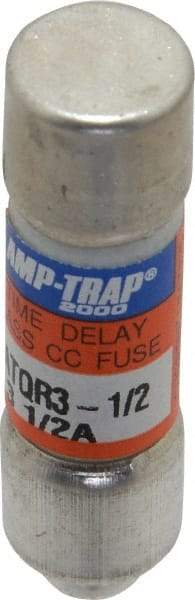 Ferraz Shawmut - 300 VDC, 600 VAC, 3.5 Amp, Time Delay General Purpose Fuse - Clip Mount, 1-1/2" OAL, 100 at DC, 200 at AC kA Rating, 13/32" Diam - Benchmark Tooling