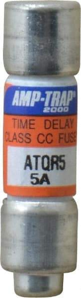 Ferraz Shawmut - 300 VDC, 600 VAC, 5 Amp, Time Delay General Purpose Fuse - Clip Mount, 1-1/2" OAL, 100 at DC, 200 at AC kA Rating, 13/32" Diam - Benchmark Tooling