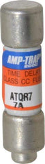 Ferraz Shawmut - 300 VDC, 600 VAC, 7 Amp, Time Delay General Purpose Fuse - Clip Mount, 1-1/2" OAL, 100 at DC, 200 at AC kA Rating, 13/32" Diam - Benchmark Tooling