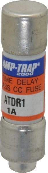 Ferraz Shawmut - 300 VDC, 600 VAC, 1 Amp, Time Delay General Purpose Fuse - Clip Mount, 1-1/2" OAL, 100 at DC, 200 at AC kA Rating, 13/32" Diam - Benchmark Tooling