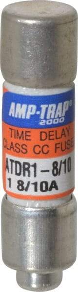 Ferraz Shawmut - 300 VDC, 600 VAC, 1.8 Amp, Time Delay General Purpose Fuse - Clip Mount, 1-1/2" OAL, 100 at DC, 200 at AC kA Rating, 13/32" Diam - Benchmark Tooling