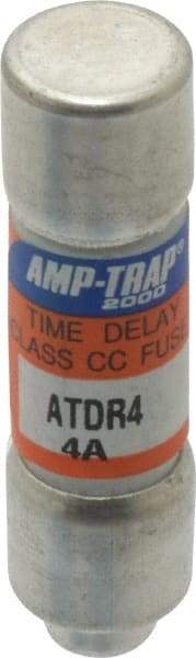 Ferraz Shawmut - 300 VDC, 600 VAC, 4 Amp, Time Delay General Purpose Fuse - Clip Mount, 1-1/2" OAL, 100 at DC, 200 at AC kA Rating, 13/32" Diam - Benchmark Tooling