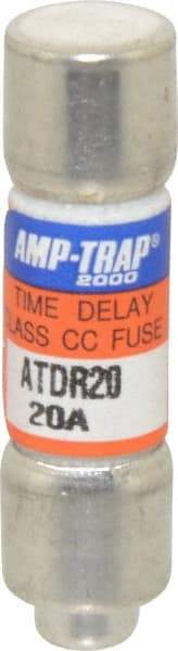 Ferraz Shawmut - 300 VDC, 600 VAC, 20 Amp, Time Delay General Purpose Fuse - Clip Mount, 1-1/2" OAL, 100 at DC, 200 at AC kA Rating, 13/32" Diam - Benchmark Tooling