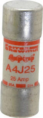 Ferraz Shawmut - 300 VDC, 600 VAC, 25 Amp, Fast-Acting General Purpose Fuse - Clip Mount, 2-1/4" OAL, 100 at DC, 200 at AC kA Rating, 13/16" Diam - Benchmark Tooling