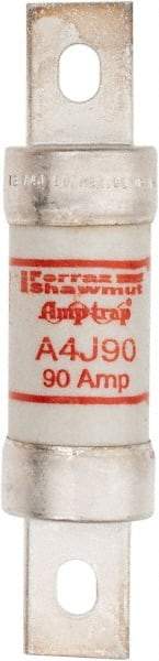 Ferraz Shawmut - 300 VDC, 600 VAC, 90 Amp, Fast-Acting General Purpose Fuse - Clip Mount, 4-5/8" OAL, 100 at DC, 200 at AC kA Rating, 1-1/8" Diam - Benchmark Tooling