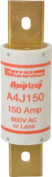 Ferraz Shawmut - 300 VDC, 600 VAC, 150 Amp, Fast-Acting General Purpose Fuse - Clip Mount, 5-3/4" OAL, 100 at DC, 200 at AC kA Rating, 1-5/8" Diam - Benchmark Tooling