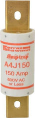 Ferraz Shawmut - 300 VDC, 600 VAC, 150 Amp, Fast-Acting General Purpose Fuse - Clip Mount, 5-3/4" OAL, 100 at DC, 200 at AC kA Rating, 1-5/8" Diam - Benchmark Tooling