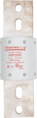 Ferraz Shawmut - 300 VDC, 600 VAC, 2000 Amp, Time Delay General Purpose Fuse - Bolt-on Mount, 10-3/4" OAL, 100 at DC, 200 at AC kA Rating, 3-1/2" Diam - Benchmark Tooling