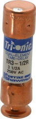 Ferraz Shawmut - 160 VDC, 250 VAC, 3.5 Amp, Time Delay General Purpose Fuse - Clip Mount, 50.8mm OAL, 20 at DC, 200 at AC kA Rating, 9/16" Diam - Benchmark Tooling