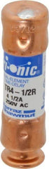 Ferraz Shawmut - 160 VDC, 250 VAC, 4.5 Amp, Time Delay General Purpose Fuse - Clip Mount, 50.8mm OAL, 20 at DC, 200 at AC kA Rating, 9/16" Diam - Benchmark Tooling