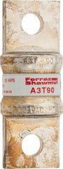 Ferraz Shawmut - 160 VDC, 300 VAC, 90 Amp, Fast-Acting General Purpose Fuse - Bolt-on Mount, 2-5/32" OAL, 200 at AC, 50 at DC kA Rating, 13/16" Diam - Benchmark Tooling