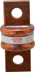 Ferraz Shawmut - 160 VDC, 300 VAC, 400 Amp, Fast-Acting General Purpose Fuse - Bolt-on Mount, 2-3/4" OAL, 200 at AC, 50 at DC kA Rating, 1-21/64" Diam - Benchmark Tooling