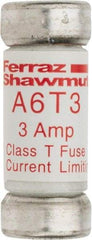 Ferraz Shawmut - 300 VDC, 600 VAC, 3 Amp, Fast-Acting General Purpose Fuse - Clip Mount, 1-1/2" OAL, 100 at DC, 200 at AC kA Rating, 9/16" Diam - Benchmark Tooling