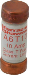 Ferraz Shawmut - 300 VDC, 600 VAC, 10 Amp, Fast-Acting General Purpose Fuse - Clip Mount, 1-1/2" OAL, 100 at DC, 200 at AC kA Rating, 9/16" Diam - Benchmark Tooling