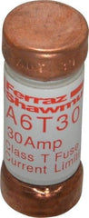 Ferraz Shawmut - 300 VDC, 600 VAC, 30 Amp, Fast-Acting General Purpose Fuse - Clip Mount, 1-1/2" OAL, 100 at DC, 200 at AC kA Rating, 9/16" Diam - Benchmark Tooling