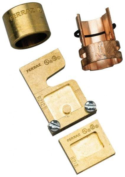 Ferraz Shawmut - H, K Class, 600 VAC/VDC, 100 Amp, Fuse Reducer - 600 Holder Amp, CSA Certified, UL Listed Guide IZZR, For Use with One Time Fuses, Renewable Fuses - Benchmark Tooling