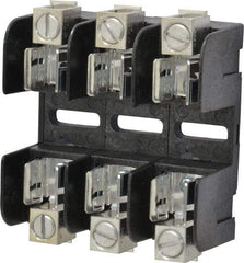 Ferraz Shawmut - 3 Pole, 250 VAC/VDC, 30 Amp, Screw Mount Fuse Block - 3 Inch Long x 3 Inch Wide x 1.38 Inch High Block - Benchmark Tooling