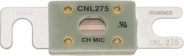 Ferraz Shawmut - 275 Amp Visible Link Flat Forklift & Truck Fuse - 32VAC, 32VDC, 3.18" Long x 0.75" Wide, Littelfuse CNL275, Bussman ANL275, Ferraz Shawmut CNL275 - Benchmark Tooling