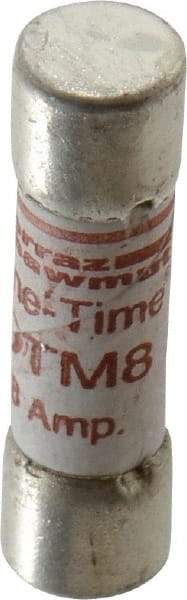 Ferraz Shawmut - 250 VAC, 8 Amp, Fast-Acting General Purpose Fuse - Clip Mount, 1-1/2" OAL, 10 at AC kA Rating, 13/32" Diam - Benchmark Tooling