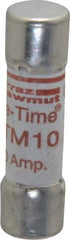 Ferraz Shawmut - 250 VAC, 10 Amp, Fast-Acting General Purpose Fuse - Clip Mount, 1-1/2" OAL, 10 at AC kA Rating, 13/32" Diam - Benchmark Tooling