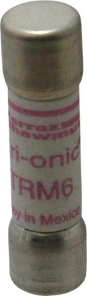 Ferraz Shawmut - 250 VAC, 6 Amp, Time Delay General Purpose Fuse - Clip Mount, 1-1/2" OAL, 10 at AC kA Rating, 13/32" Diam - Benchmark Tooling