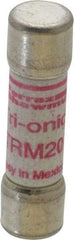 Ferraz Shawmut - 250 VAC, 20 Amp, Time Delay General Purpose Fuse - Clip Mount, 1-1/2" OAL, 10 at AC kA Rating, 13/32" Diam - Benchmark Tooling