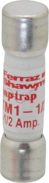 Ferraz Shawmut - 600 VAC/VDC, 1.5 Amp, Fast-Acting General Purpose Fuse - Clip Mount, 1-1/2" OAL, 100 at AC/DC kA Rating, 13/32" Diam - Benchmark Tooling