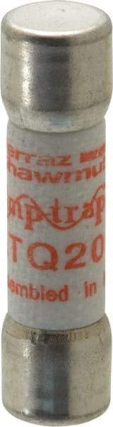 Ferraz Shawmut - 500 VAC, 20 Amp, Time Delay General Purpose Fuse - Clip Mount, 1-1/2" OAL, 10 at AC kA Rating, 13/32" Diam - Benchmark Tooling