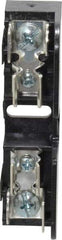 Ferraz Shawmut - Adder Pole, 10 to 14 AWG, 600 VAC/VDC, 30 Amp, DIN Rail Mount, Screw Mount Fuse Block - 13/32 Inch Diameter x 1-1/2 Inch Fuse Length, 3.04 Inch Long x 3/4 Inch Wide x 1.31 Inch High Block - Benchmark Tooling