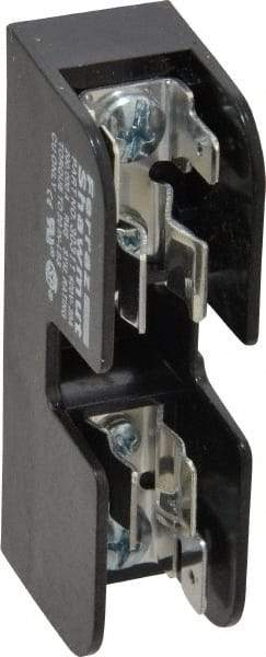 Ferraz Shawmut - 1 Pole, 10 to 14 AWG, 600 VAC/VDC, 30 Amp, DIN Rail Mount, Screw Mount Fuse Block - 13/32 Inch Diameter x 1-1/2 Inch Fuse Length, 3.04 Inch Long x 0.85 Inch Wide x 1.31 Inch High Block - Benchmark Tooling