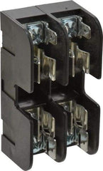 Ferraz Shawmut - 2 Pole, 10 to 14 AWG, 600 VAC/VDC, 30 Amp, DIN Rail Mount, Screw Mount Fuse Block - 13/32 Inch Diameter x 1-1/2 Inch Fuse Length, 3.04 Inch Long x 1.6 Inch Wide x 1.31 Inch High Block - Benchmark Tooling