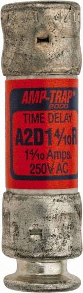 Ferraz Shawmut - 250 VAC/VDC, 1.4 Amp, Time Delay General Purpose Fuse - Clip Mount, 51mm OAL, 100 at DC, 200 at AC kA Rating, 9/16" Diam - Benchmark Tooling