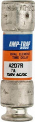 Ferraz Shawmut - 250 VAC/VDC, 7 Amp, Time Delay General Purpose Fuse - Clip Mount, 51mm OAL, 100 at DC, 200 at AC kA Rating, 9/16" Diam - Benchmark Tooling