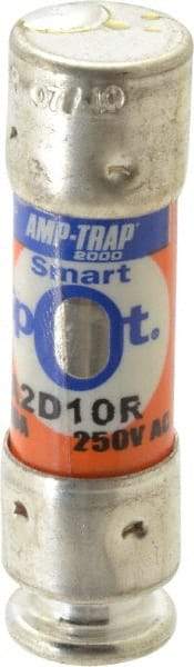 Ferraz Shawmut - 250 VAC/VDC, 10 Amp, Time Delay General Purpose Fuse - Clip Mount, 51mm OAL, 100 at DC, 200 at AC kA Rating, 9/16" Diam - Benchmark Tooling