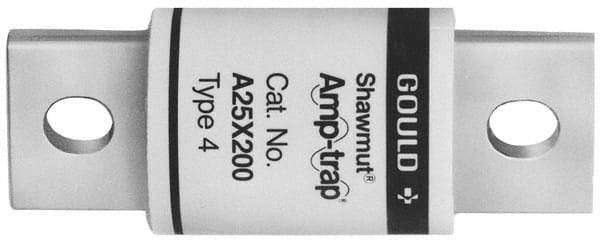 Ferraz Shawmut - 250 VAC, 15 Amp, Fast-Acting Semiconductor/High Speed Fuse - Bolt-on Mount, 2" OAL, 9/16" Diam - Benchmark Tooling