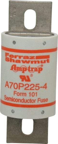 Ferraz Shawmut - 650 VDC, 700 VAC, 225 Amp, Fast-Acting Semiconductor/High Speed Fuse - Bolt-on Mount, 5-3/32" OAL, 100 at AC/DC kA Rating, 2" Diam - Benchmark Tooling