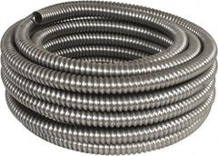 Made in USA - 3/4" Trade Size, 50' Long, Flexible Reduced Wall Flex Conduit - Aluminum - Benchmark Tooling