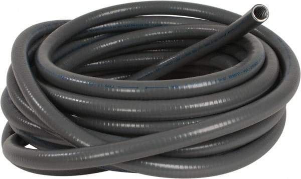 Made in USA - 1/2" Trade Size, 50' Long, Flexible Liquidtight Conduit - Steel - Benchmark Tooling