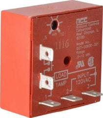 NCC - 5 Pin, Time Delay Relay - 1 at Resistive or Inductive Load Contact Amp, 120 VAC, On Board Trimpot - Benchmark Tooling