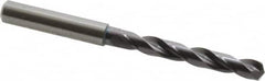 Guhring - 6.7mm 140° Solid Carbide Jobber Drill - FIREX Finish, Right Hand Cut, Spiral Flute, Straight Shank, 91mm OAL, SU Point - Benchmark Tooling