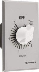 Intermatic - 5 min Indoor Analog Spring-wound Mechanical Timer - 125 VAC, - Benchmark Tooling