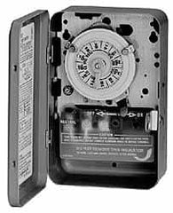 Intermatic - 24 hr with Day Skipper Outdoor Analog Electromechanical Timer Switch - 10 On/Off per Day, 208 to 277 VAC, 60 Hz, - Benchmark Tooling