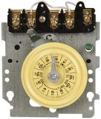 Intermatic - 24 hr Mechanism Only Analog Electromechanical Timer Switch - 12 On/Off per Day, 208 to 277 VAC, 60 Hz, - Benchmark Tooling