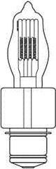 Philips - 750 Watt, 120 Volt, Halogen Miniature & Specialty T7 Lamp - Medium Prefocus Base, 750 to 1599 Equivalent Range, Neutral (3,000 to 3,699), 1-3/8" OAL - Benchmark Tooling