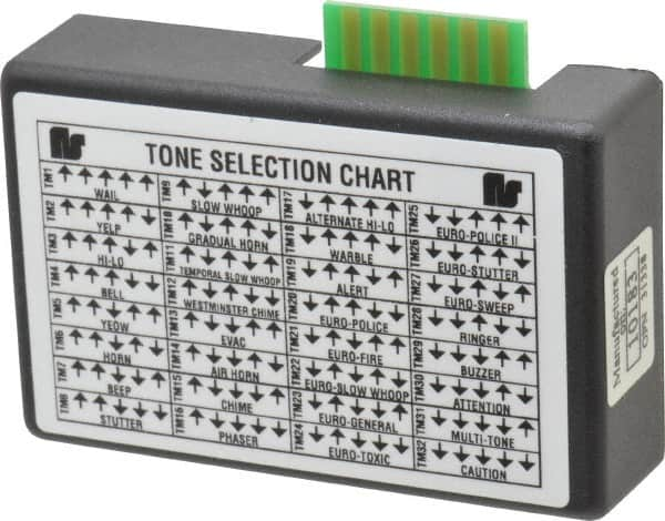 Federal Signal Corp - Public Address & Intercom Accessories Type: SelecTone Universal Tone Module Impedance (Vrms): 25 or 70 - Benchmark Tooling