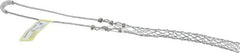 Hubbell Wiring Device-Kellems - 0.73 to 0.85 Inch Cable Diameter, Galvanized Steel, Single Loop Support Grip - 13-3/4 Inch Long, 1,400 Lb. Breaking Strength, 6-3/4 Inch Mesh Length - Benchmark Tooling